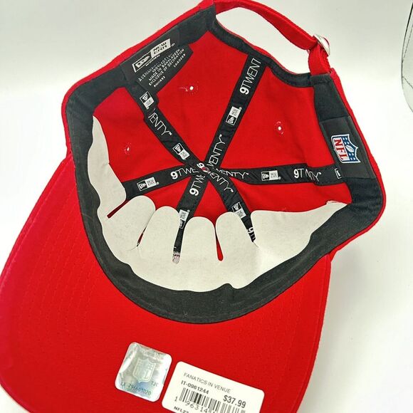 Tampa Bay Buccaneers Cap New Era NFL 9TWENTY Classic Adjustable Strapback Women - Picture 7 of 12